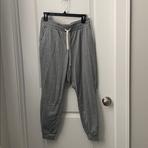 Grey joggers